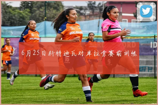 6月25日科特迪瓦对库拉索赛前训练